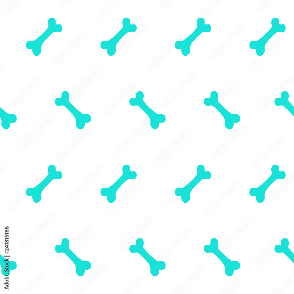Seamless pattern with bones for pets. Or bones from the trash Seamless pattern with bones for pets. Or bones from the trash