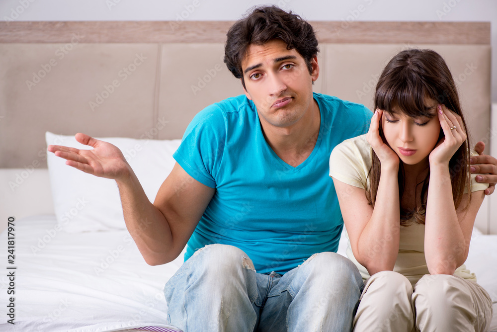 Young family having problems in relationships Young family having problems in relationships