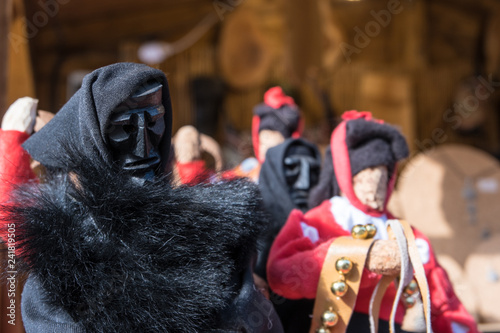 Mamuthones and Issohadores masks