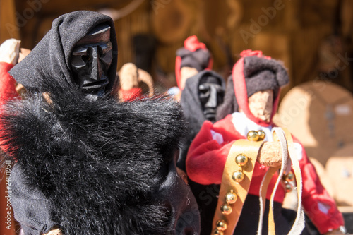 Mamuthones and Issohadores masks