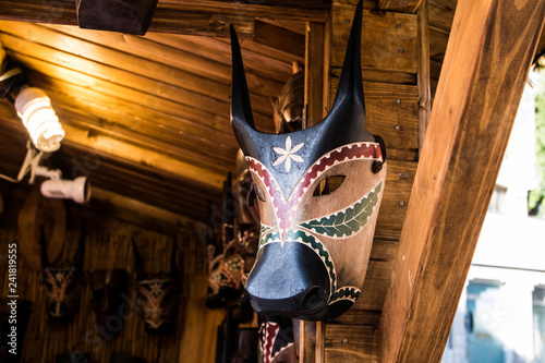 Su boe, traditional sardinian mask