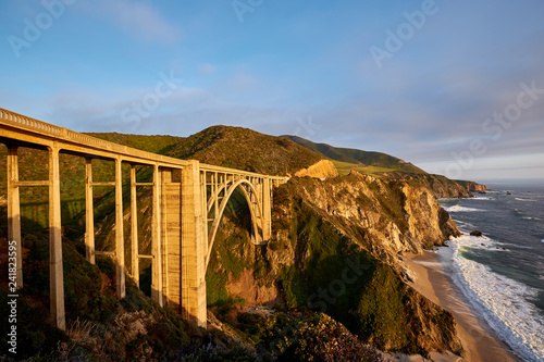 Bixby Creek Bridge on Highway 1, California
