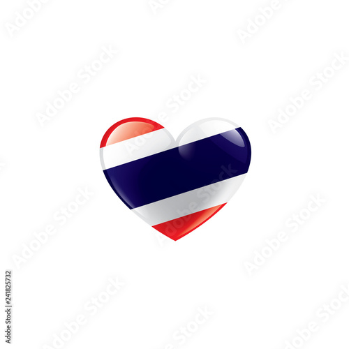Free Download Thailand flag, vector illustration on a white background - GFXLoad