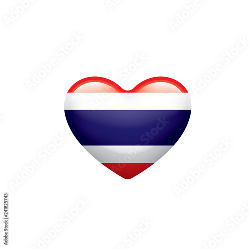 Free Download Thailand flag, vector illustration on a white background - GFXLoad