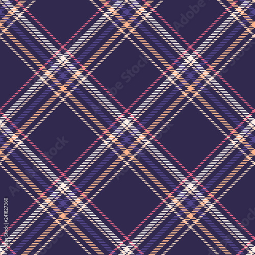 Classic tartan, Merry Christmas seamless patterns.