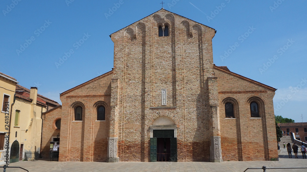 Murano, Venezia, Italy. The historical Cathedral Murano, Venezia, Italy. The historical Cathedral