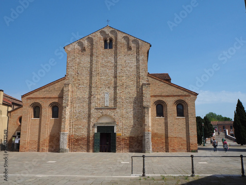 Murano, Venezia, Italy. The historical Cathedral