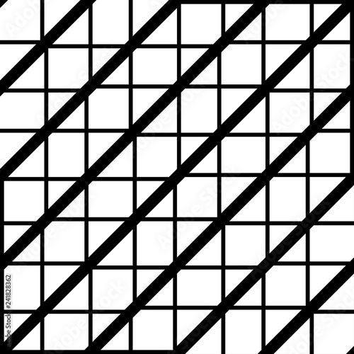 Design seamless monochrome grating pattern