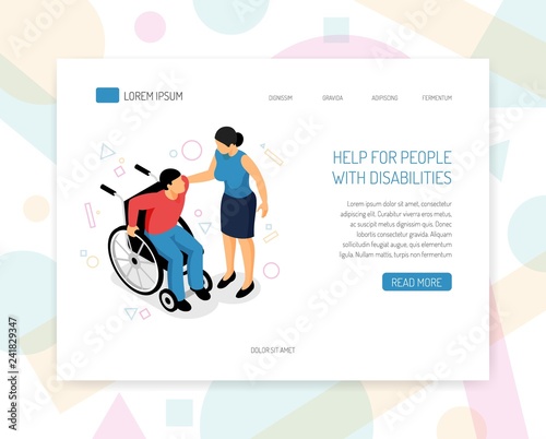 Disabled People Web Design 