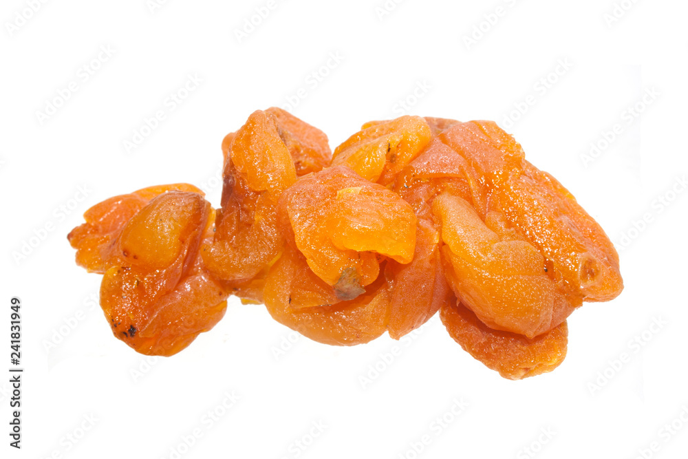 dried fruits isolated on white background dried fruits isolated on white background