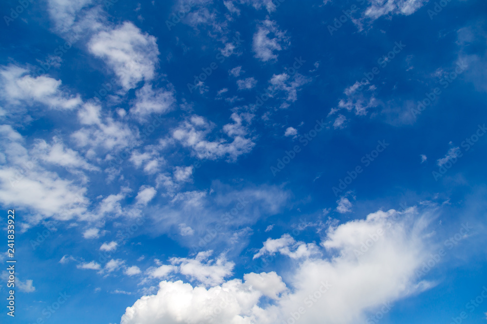 Clouds against blue sky as abstract background Clouds against blue sky as abstract background