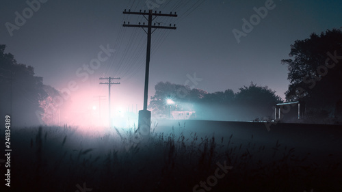 fog night railway