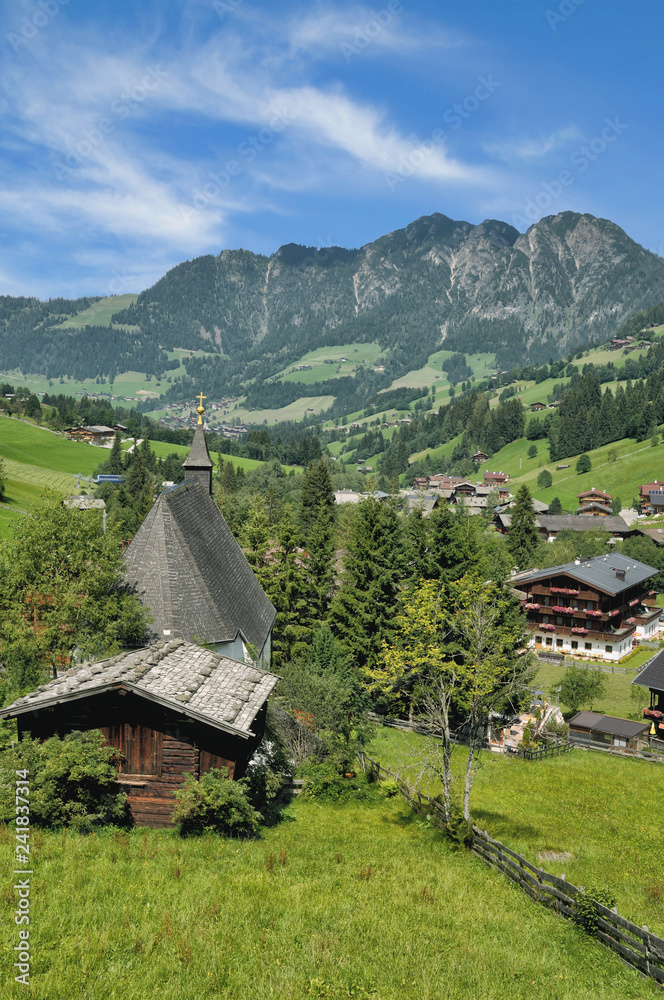 Urlaubsort Inneralpbach im Alpbachtal,Tirol,Österreich