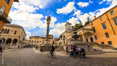 Spring afternoon in the city of Udine photo