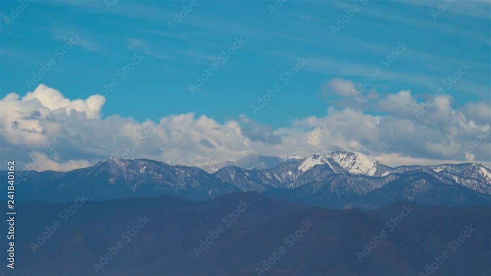 Panorama of the Caucasian mountains Panorama of the Caucasian mountains