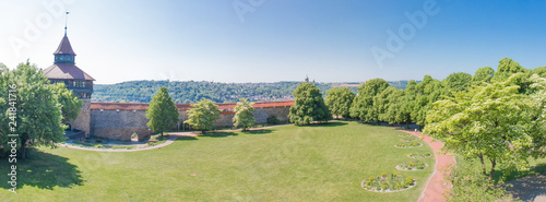 Innenhof der Esslinger Burg Esslingen am Neckar Panorama photo