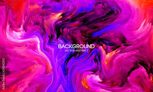 Modern design.Abstract marble texture of colored bright liquid paints.Splash neon trends paints.Used design presentations, print,flyer,business cards,invitations, calendars,sites, screen saver,cover