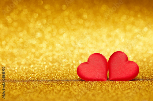 Festive Valentine's day background.