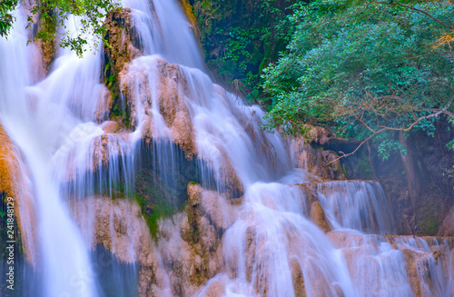 laos, luang prabang : khouang sy waterfalls photo