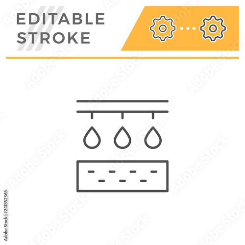Irrigation line icon