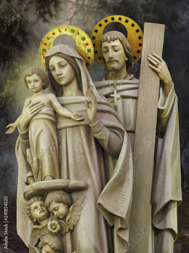 Fotografie The Holy Family of Nazareth