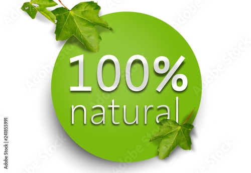 100% natural schedule