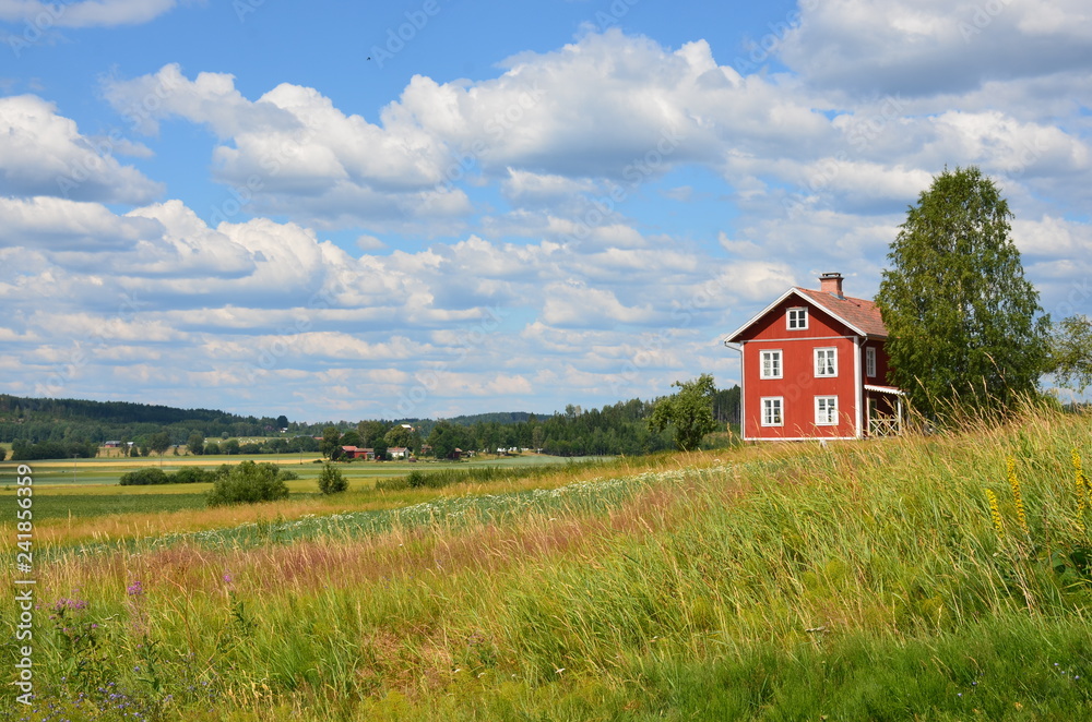 Himmel mit Wolken