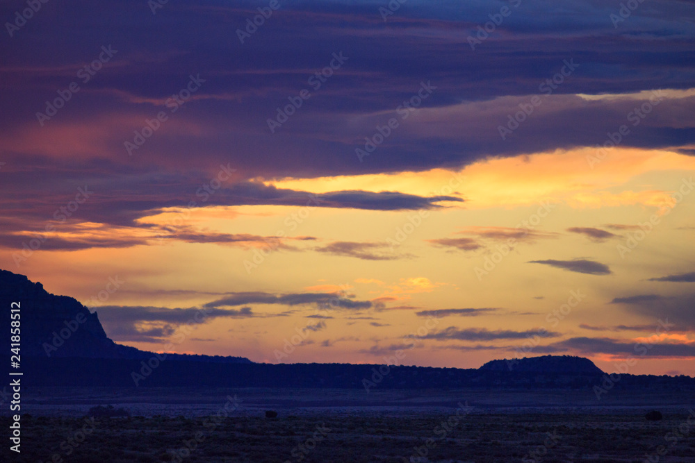 Beautiful Dawn Sky in Arizona