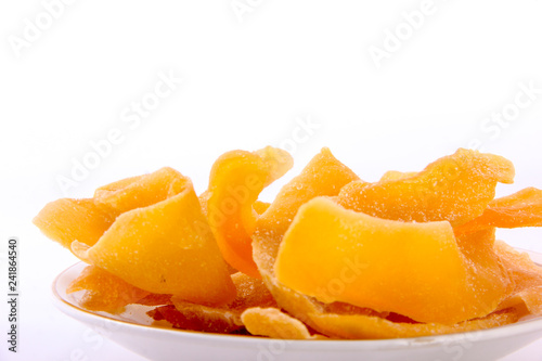 dry mango in bowl