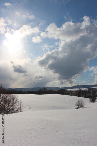 冬の北海道（深山峠２）
