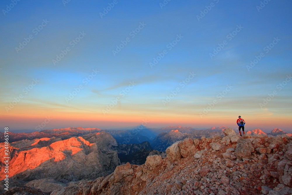 Naklejka premium Slovenian magnificent Alps