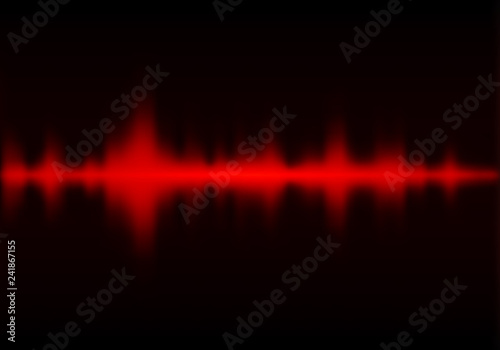 Sound wave vector background