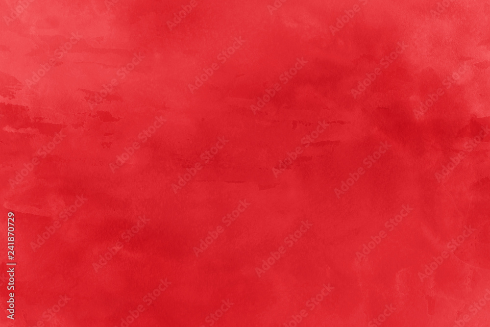 Red ink and watercolor textures on white paper background. Paint leaks and ombre effects. Hand painted abstract image. Red ink and watercolor textures on white paper background. Paint leaks and ombre effects. Hand painted abstract image.