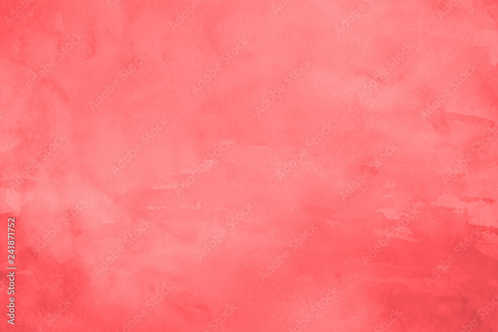 Red ink and watercolor textures on white paper background. Paint leaks and ombre effects. Hand painted abstract image. Red ink and watercolor textures on white paper background. Paint leaks and ombre effects. Hand painted abstract image.
