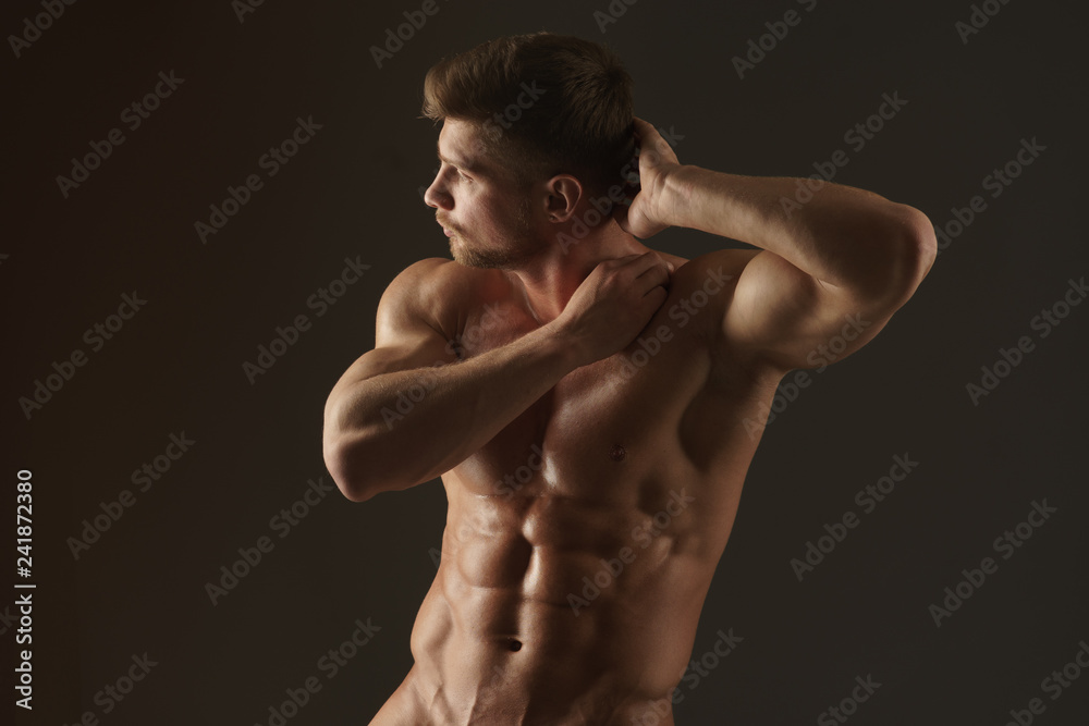 Fototapeta premium muscular young man