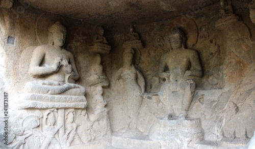 2000 yrs old caves - Pandav Leni