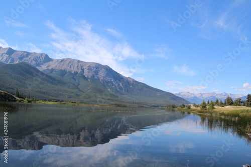 Reflections On Talbot Lake, Jasper National Park, Alberta © Michael Mamoon