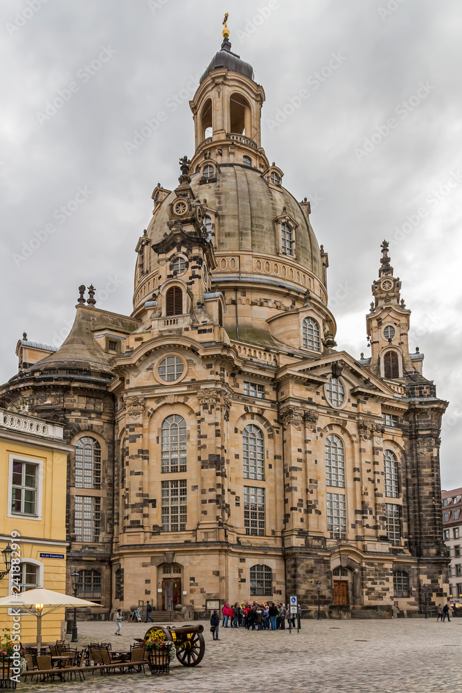 Frauenkirche Dresden Ansicht von der Rückseite
