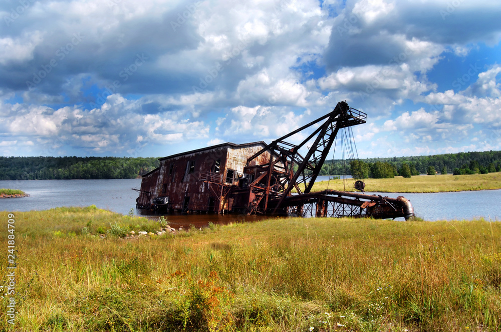 Fototapeta premium Copper Industry in Upper Michigan