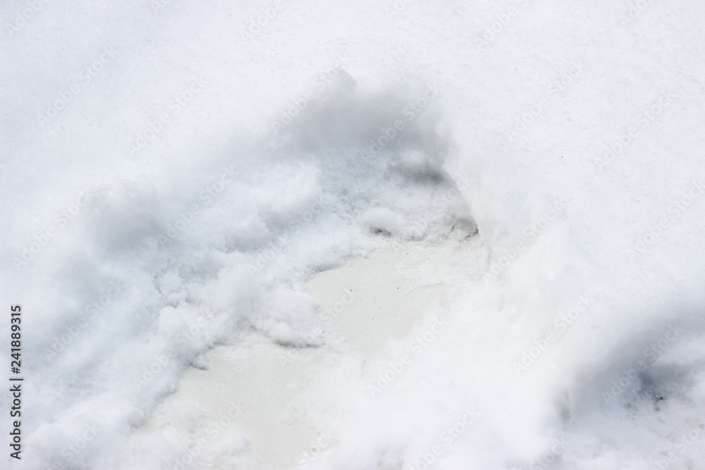 Snow surface car hood winter texture snowball shape Snow surface car hood winter texture snowball shape