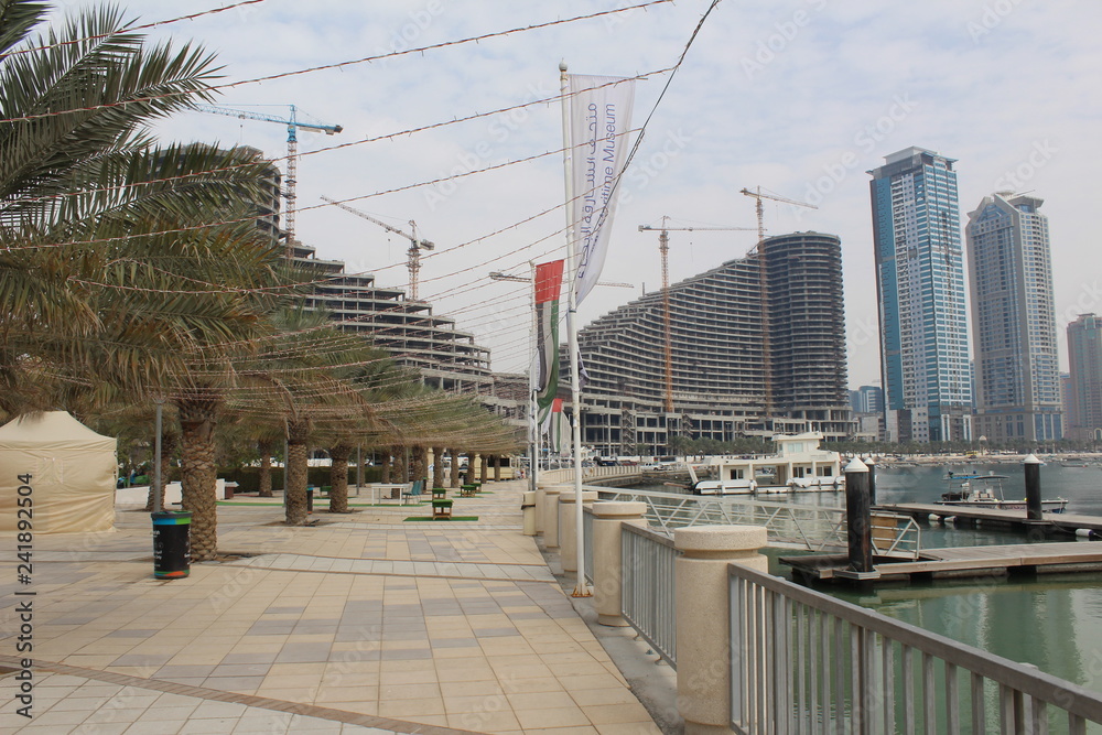 View of city Shardjah, UAE. View of city Shardjah, UAE.