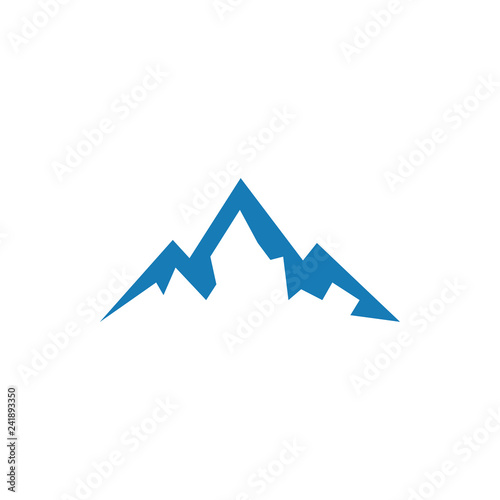 Mountain logo icon element design template
