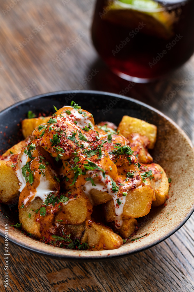 tapas served in the small plate tapas served in the small plate