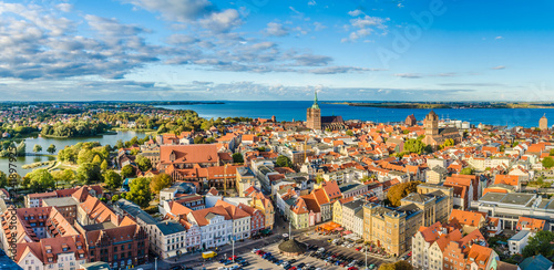 Panoramablick über Stralsund  photo