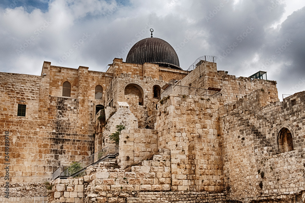Al-Aqsa Mosque On The Temple Mount