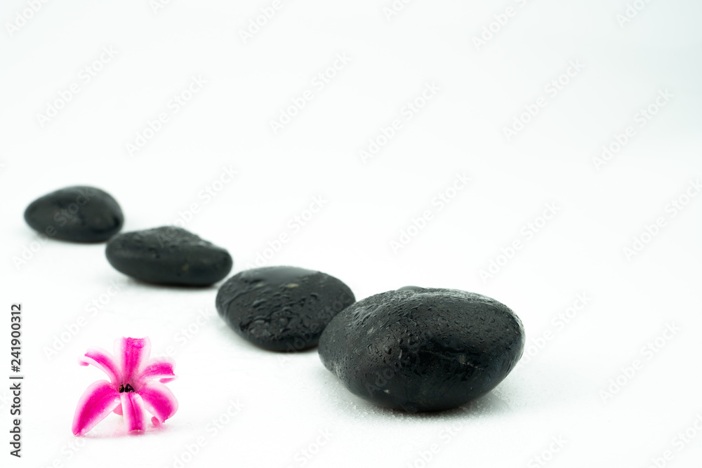massage equipment and black stones
massage equipment and black stones
