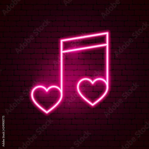 Love Music Neon Sign