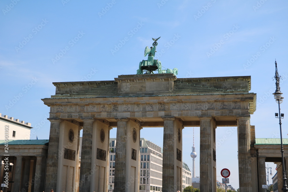 Brandenburg Gate in Berlin, Germany