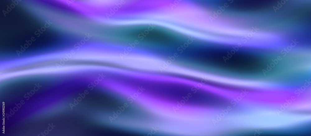 Abstract 3d rendering, wavy surface, modern background design