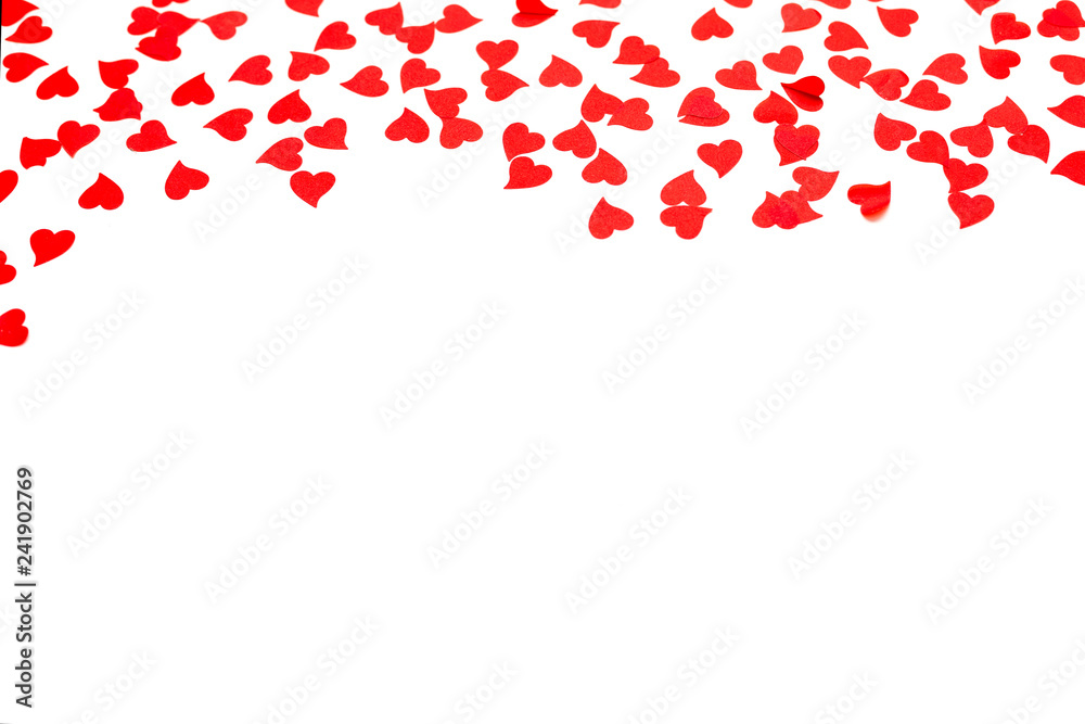 Small hearts as symbol of Love